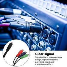 —MINI DIN 9 Pin To 3 Video