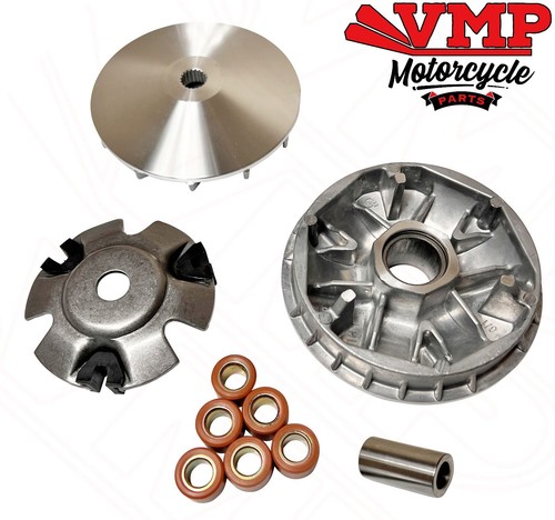Drive belt variator pulley - drive,