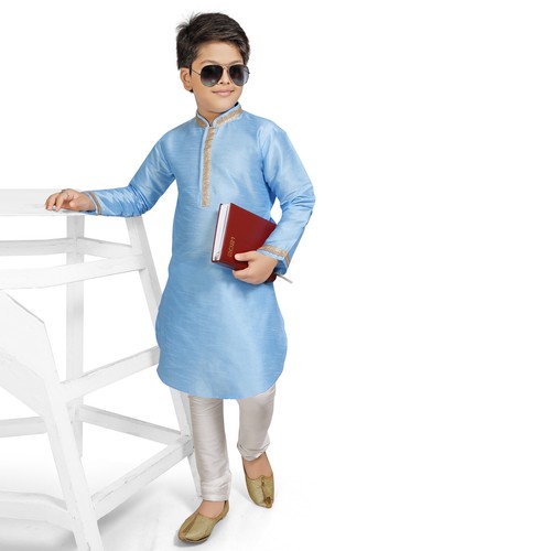 Boys long kurta pyjama wedding - kurta,
