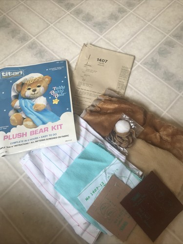 Titan needlecraft teddy - needlecraft, beddy