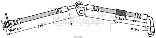 Borg beck bbh7816 front left - &,