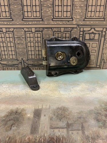 Old victorian rim lock vintage - rim,