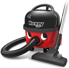 Henry 200 HVR 200-11 Bagged Cylinder Vacuum, 9 Litres, Red, Black/Red,