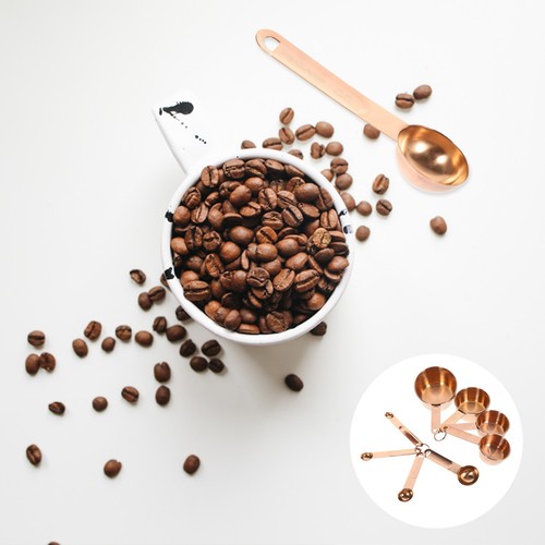Set copper measuring - , cups