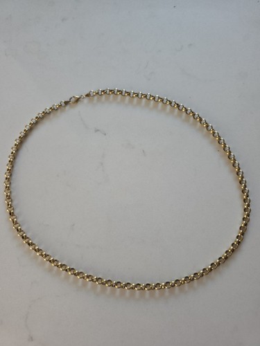 Yellow gold inch belcher - yellow,