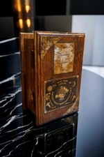 Victorian Taxidermy Coffin Curio Oddity Badger taxidermy 