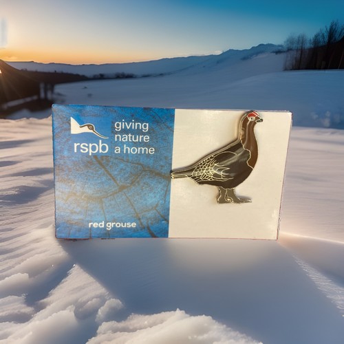 Rspb pin badge gnah - rspb-pin,