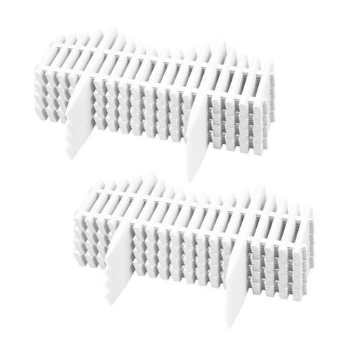 64pc flexible white picket - flexible,