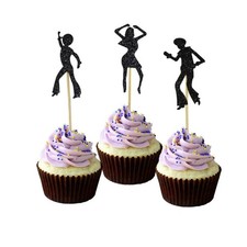  30 Pcs Music Theme Party Decoration Cake Decorations Cupcake Picks