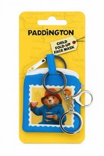 Paddington Bear Child Face Mask – Fold-Up with Pouch & Keyring Clip (Official)