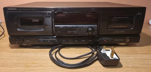 Faulty aiwa wx727 double - faulty, ad-wx727