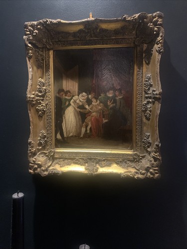 Antique 19th century oil - antique,