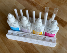 API Aquarium test kit tube holder and drying rack extended version with P04