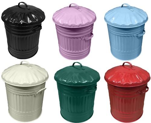 Midi 45litre metal - metal, bin