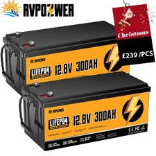 12V 300Ah LiFePO4 Lithium