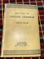 Vintage Outline Of English