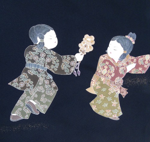 Ayane hand painted playing - hand,