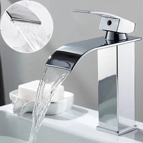 Waterfall basin mixer tap - waterfall,