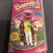 Barney's Great Adventure VHS
