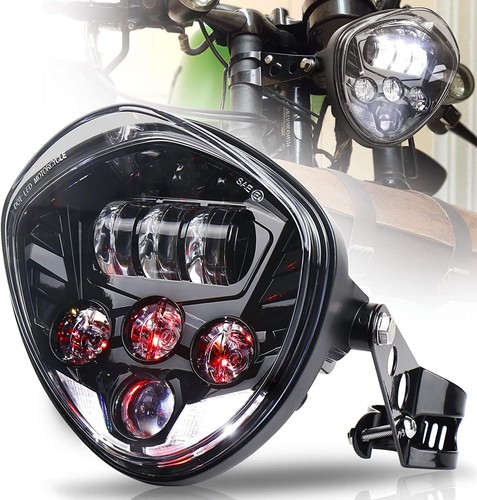 Black led projector - black,