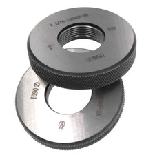 Thread Ring Gage 1" 1/16-18 UNEF 2A Thread Ring Gauge GO NOGO 1 Set