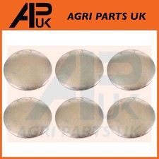 6x Engine Core Plugs Dished Type for Ferguson TEF20 Massey 3125 Tractor