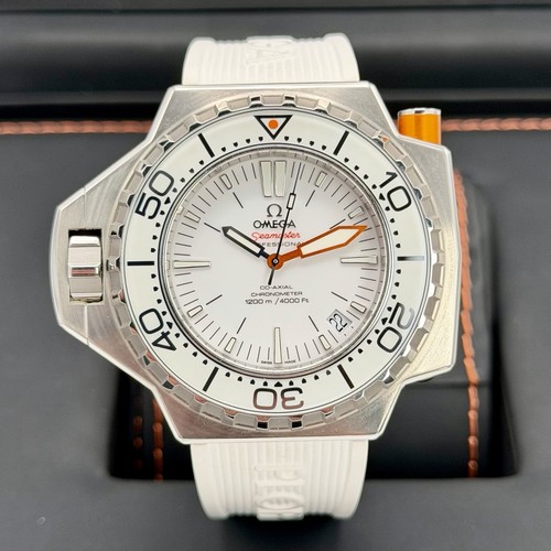 Omega seamaster white ploprof - omega,