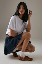 Faith Leopard Boat Shoe Womens