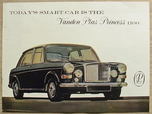 Vanden plas princess 1100 car - vanden,