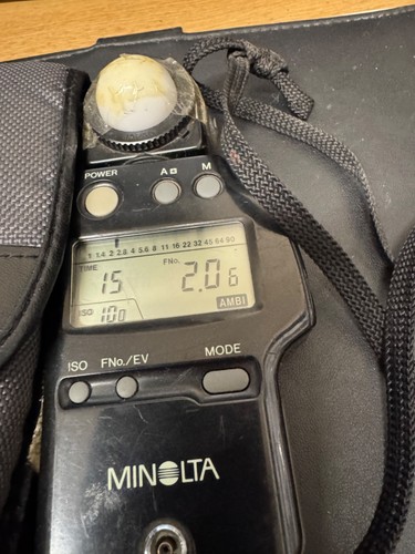 Minolta auto meter light - minolta,