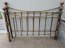brass bedframe king size
