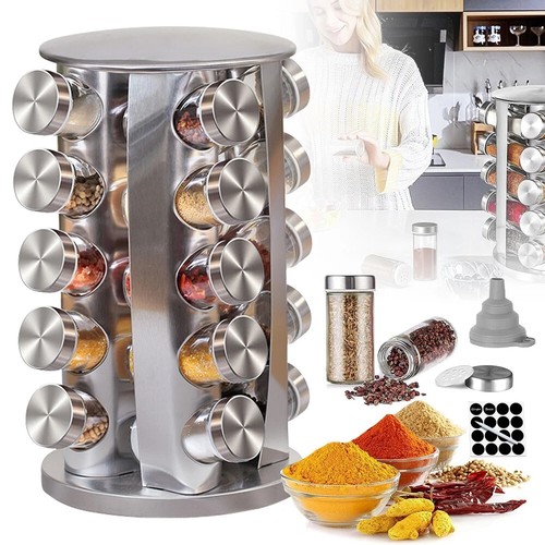 20jar revolving spice rack - revolving,