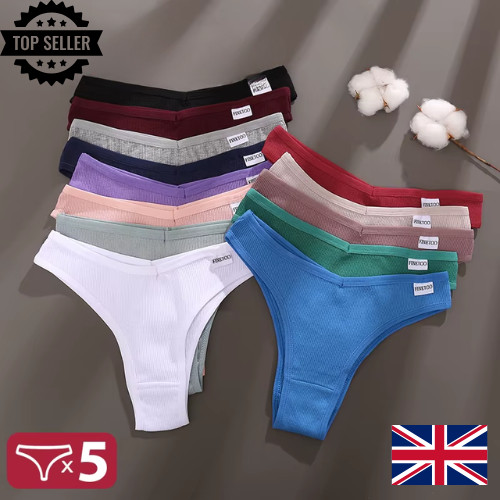 Women cotton knickers - women's, 5