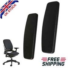 Steelcase Leap V2 Replacement Armpads Arm Pad Cap Armrest Office Chair Black