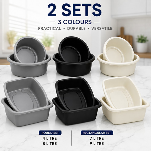 Washing bowl set 2 for - of,