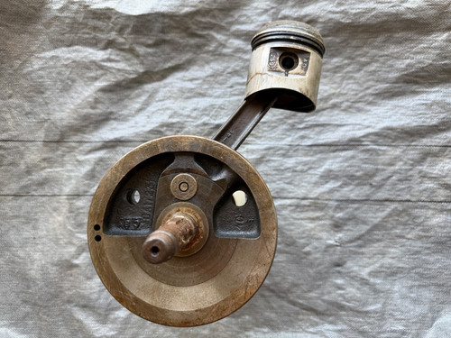 Bsa c15 crankshaft - con-rod, and