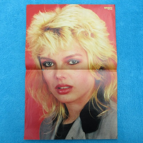 Kim wilde poster bravo - wilde,
