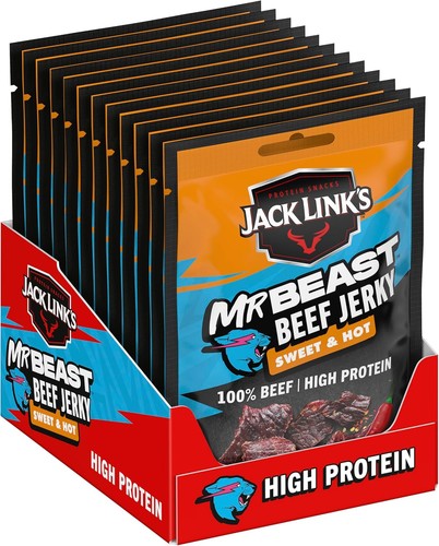 Jack link beef jerky sweet - jerky,,