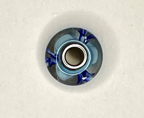 Trollbead light blue flower - blue,