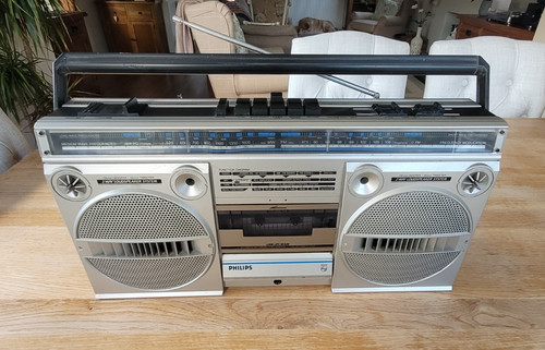Vintage philips d8134 portable - philips,