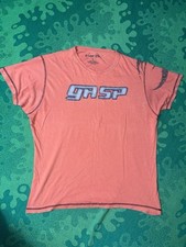 Gasp Gym Tshirt Orange Size L Embroidered Logo