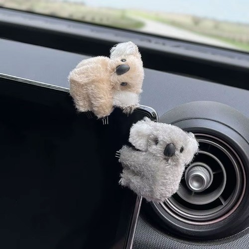 2pcs set plush - koala, auto