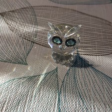 Crystal Owl Ornament 