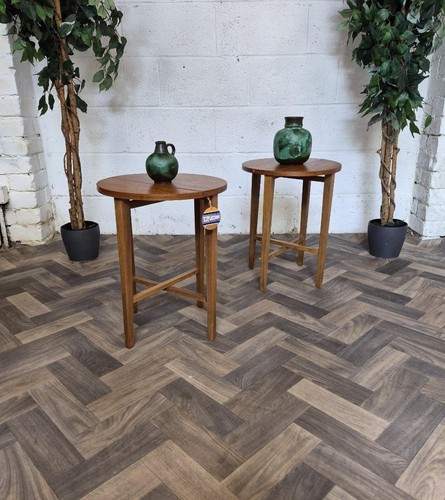Pair vintage 1960 teak - pair, 1960's