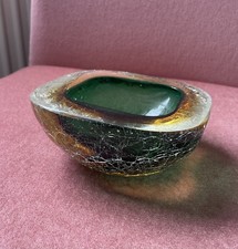 Acid-Etched Murano Glass