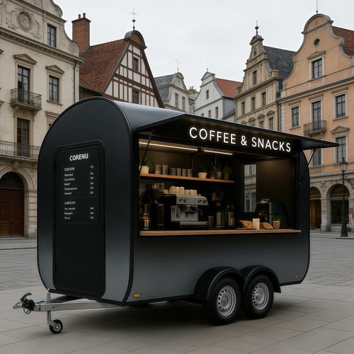 European sized food cart - european-sized,