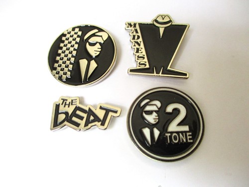 Ska metal badge bargain deal - metal,