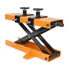 500KG Motorbike Motorcycle Table Bench Workshop Scissor Lift Jack Stand Paddock