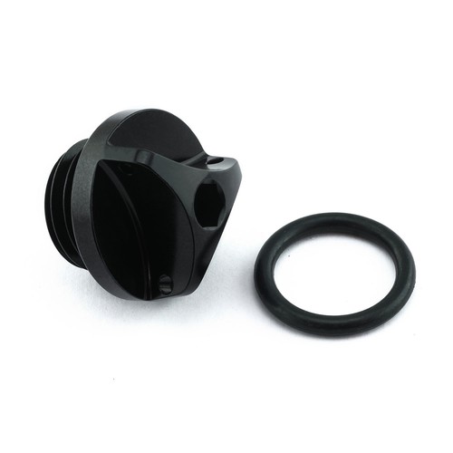 Aluminium oil filler cap - oil,