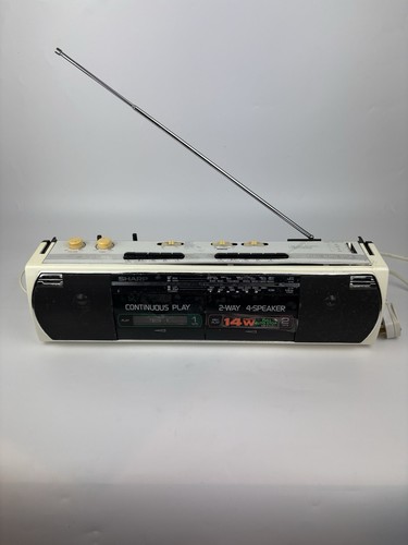 Sharp 268 stereo radio - wq-268,